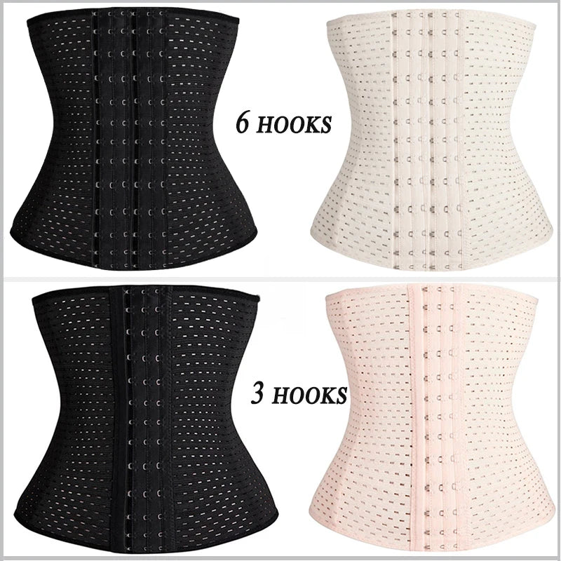 Steel Boned Corset Waist Trainer