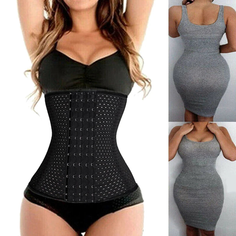 Steel Boned Corset Waist Trainer