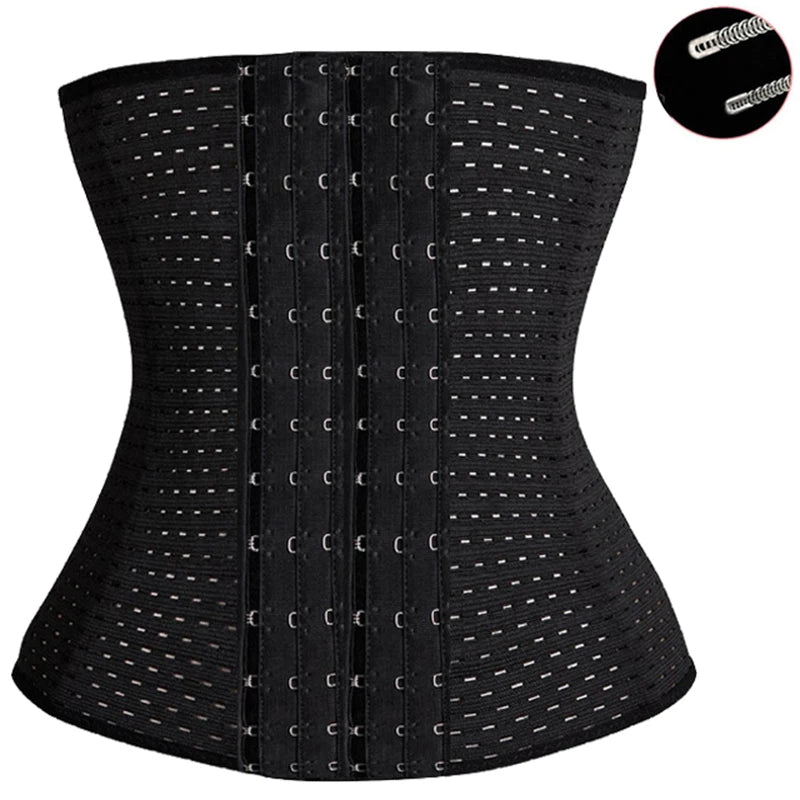 Steel Boned Corset Waist Trainer