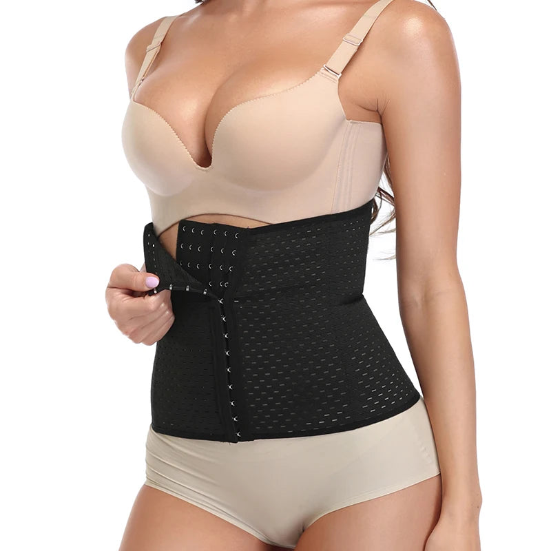 Steel Boned Corset Waist Trainer