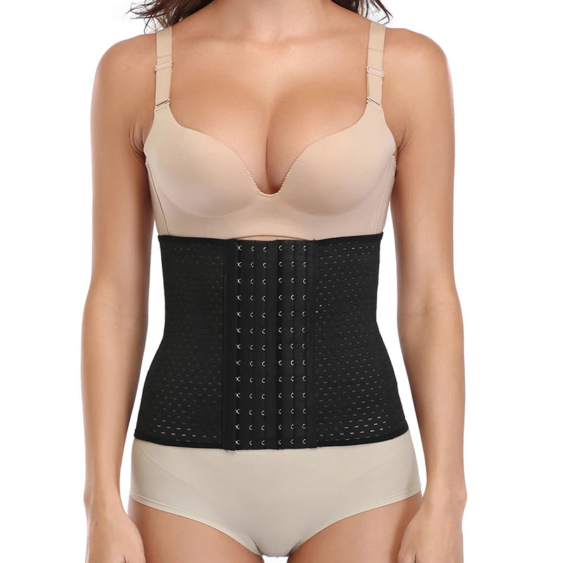 Steel Boned Corset Waist Trainer