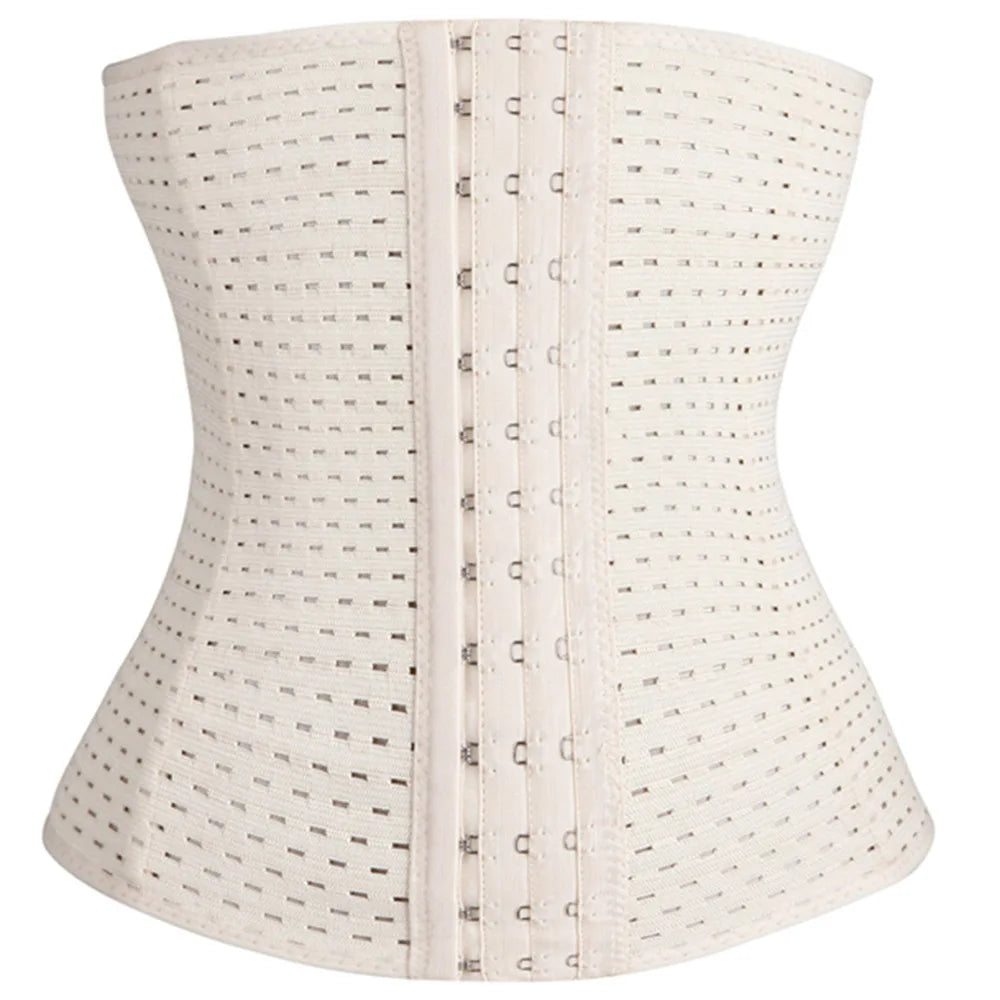 Steel Boned Corset Waist Trainer