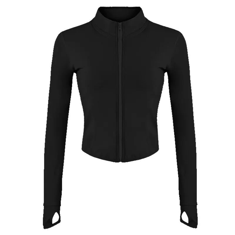 Women's Long Sleeved Fitness Jacket