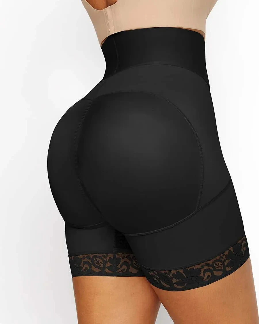 High Waist Sculpting Booty Shorts