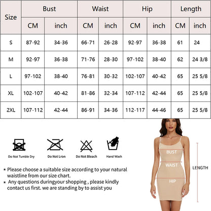 Seamless Shapewear Control Slips