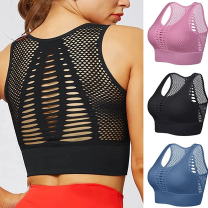 Seamless Breathable Sports Bra