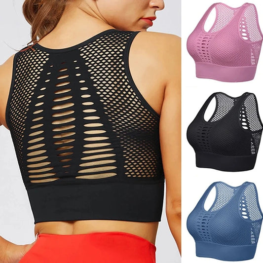 Seamless Breathable Sports Bra