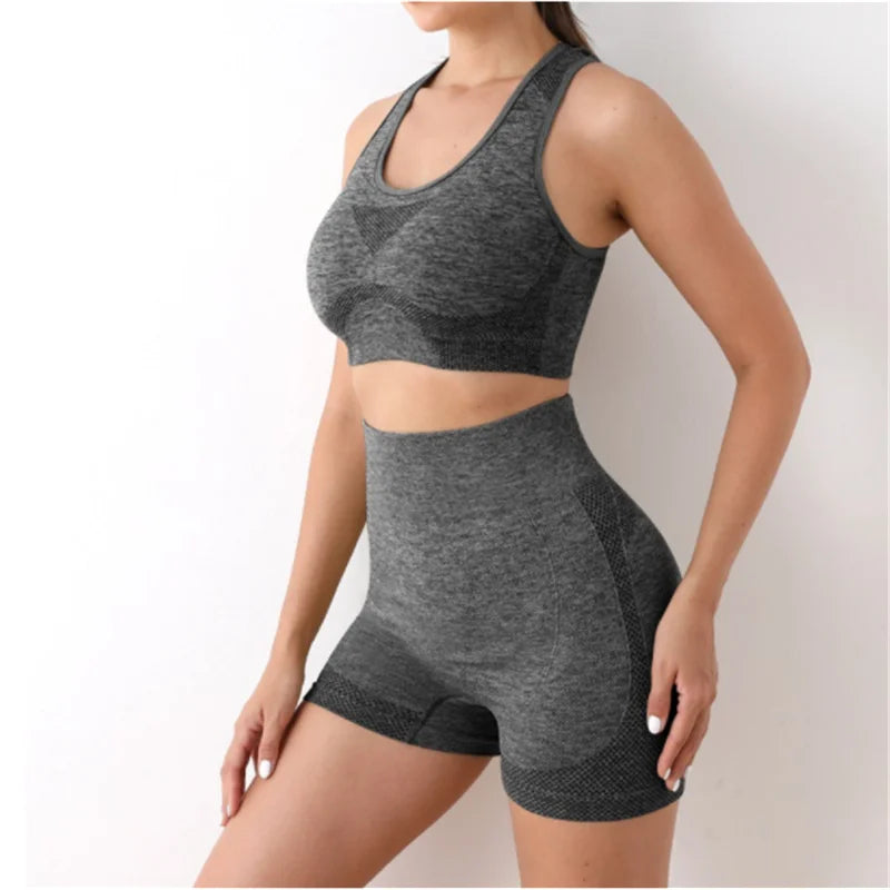 Multi-Color Seamless Activewear Set