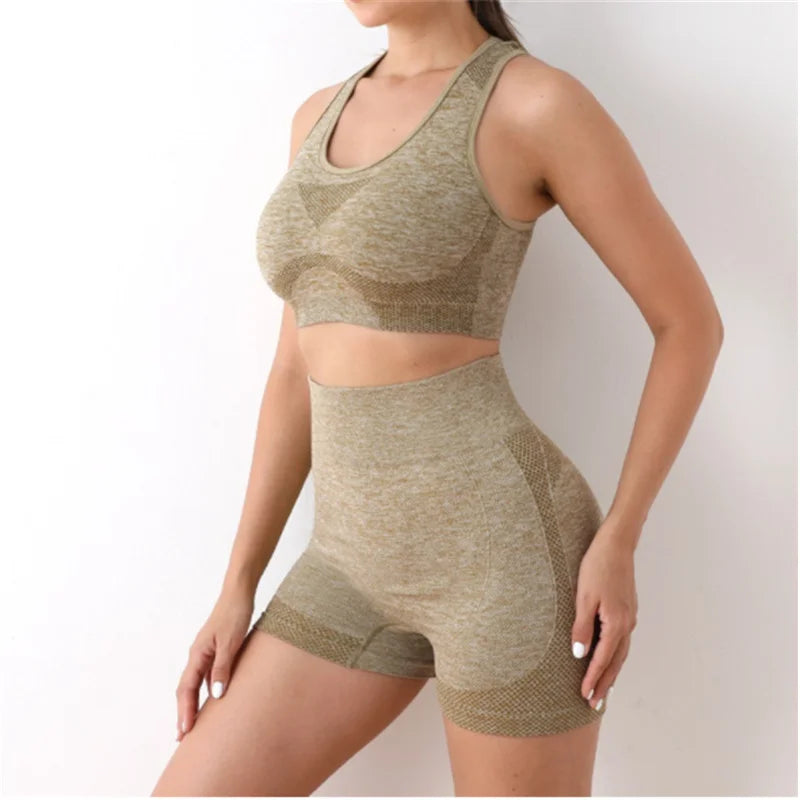 Multi-Color Seamless Activewear Set