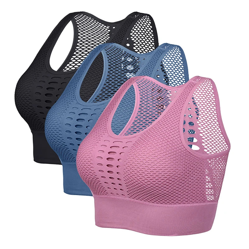 Seamless Breathable Sports Bra