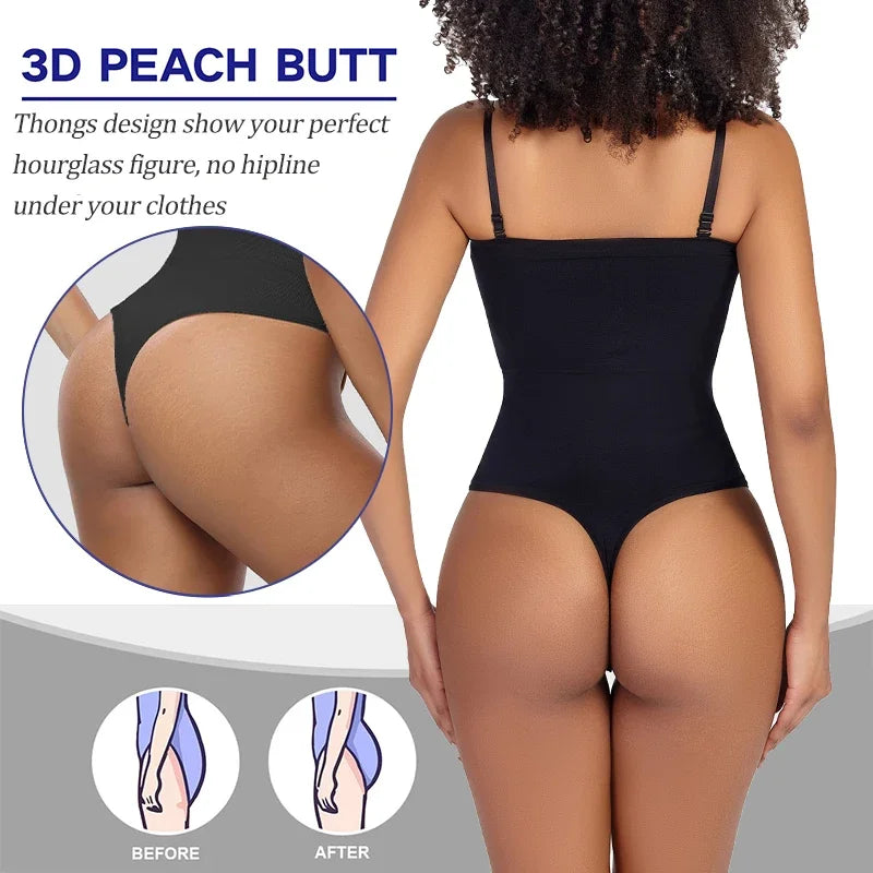 Off Shoulder Tummy Control Body Shaper