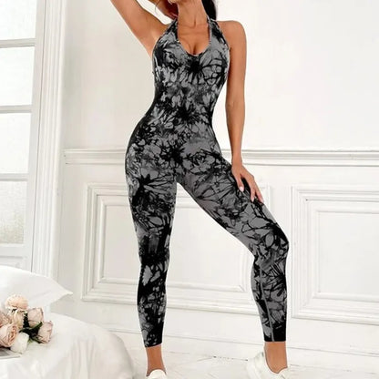 Backless Slim-Fit All Seasons Jumpsuit