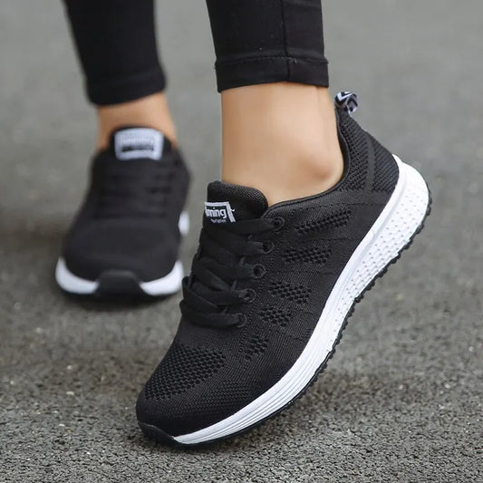 Women's Breathable Mesh Walking Shoes