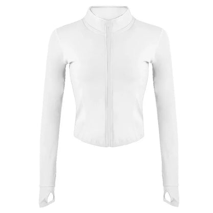 Women's Long Sleeved Fitness Jacket