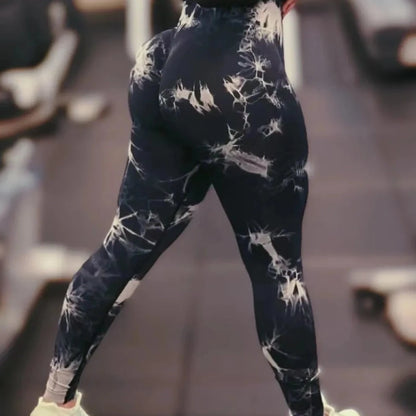 Tie Dye Push-Up Booty & Sculpting Leggings