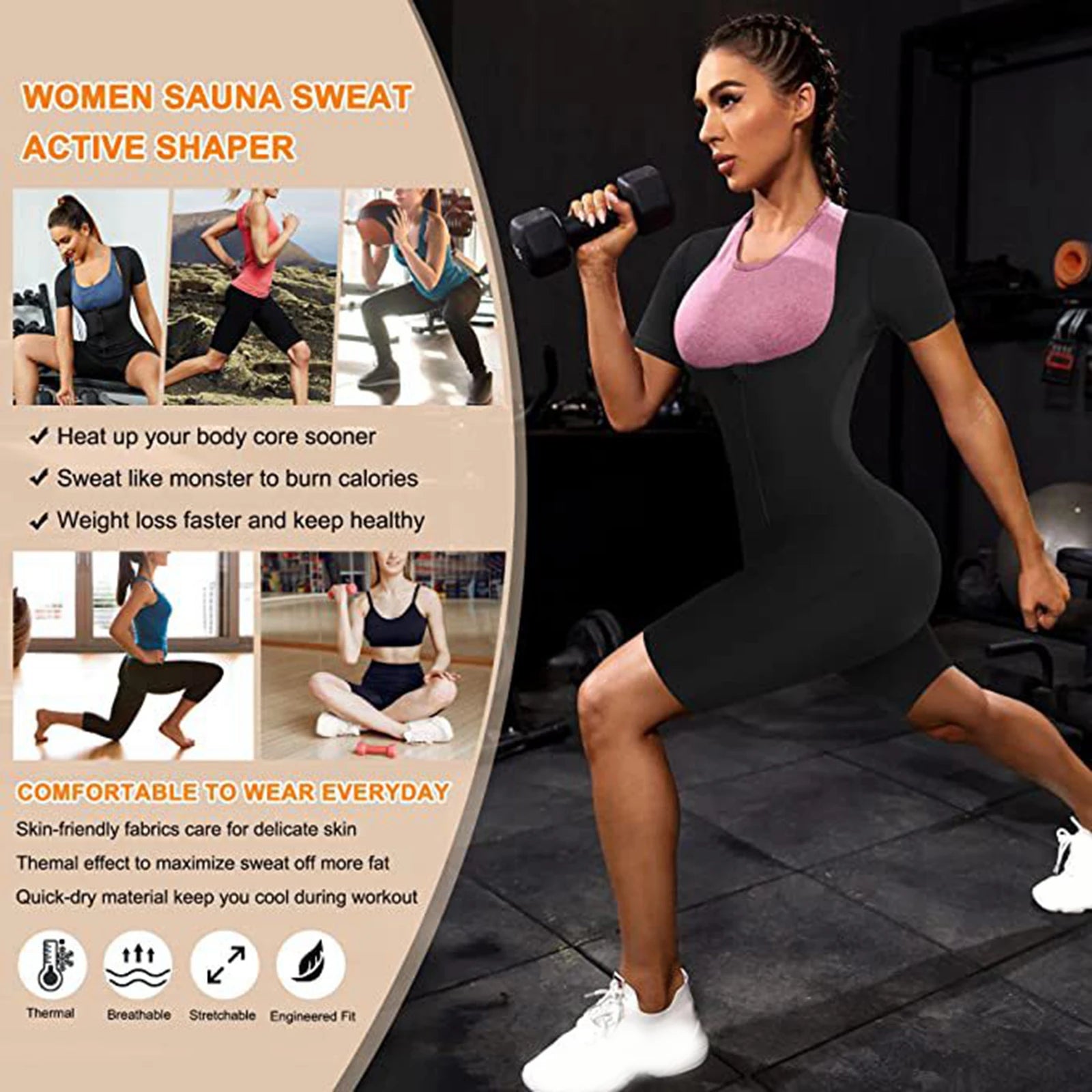 Sauna Slimming Body Shaper