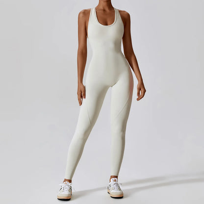 Push-Up Fitness Workout Jumpsuit