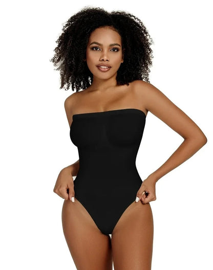 Off Shoulder Tummy Control Body Shaper