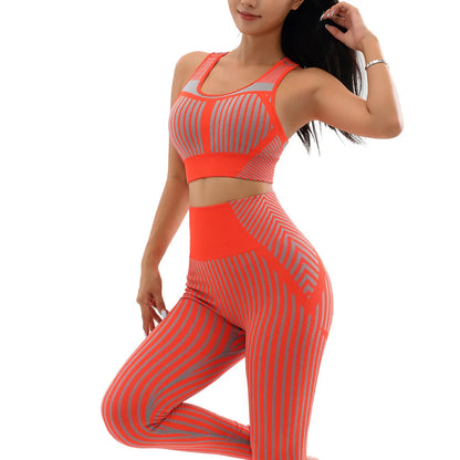 2-Piece Crop Top & High Waist Activewear