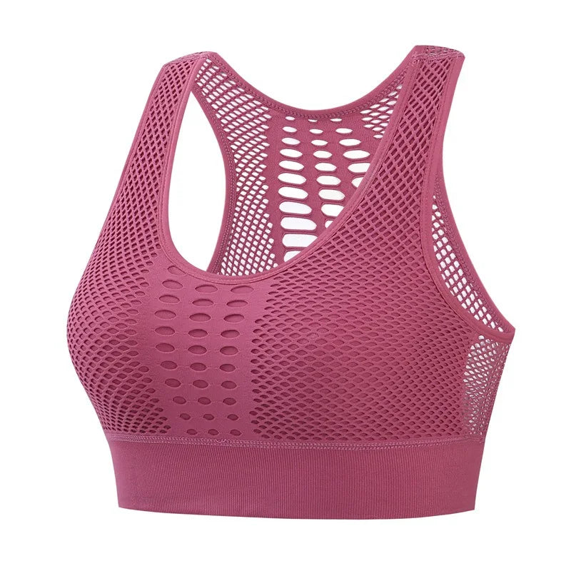 Seamless Breathable Sports Bra