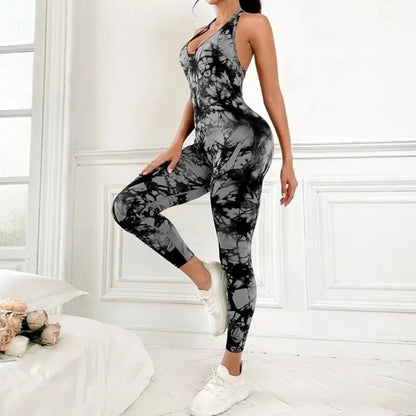 Backless Slim-Fit All Seasons Jumpsuit