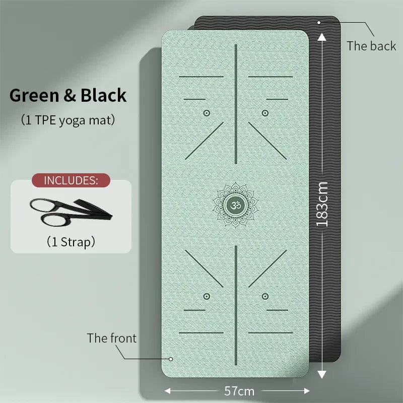 Eco Friendly Non-Slip Yoga Mat 