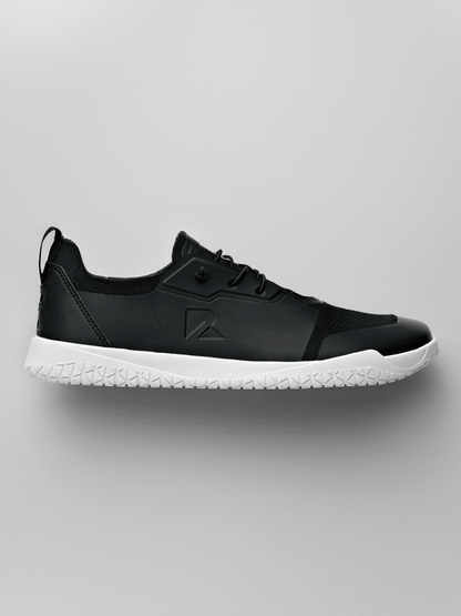 Barefoot Training Shoes Zero Drop - Black | Wide Toe Box Minimalist Trainer