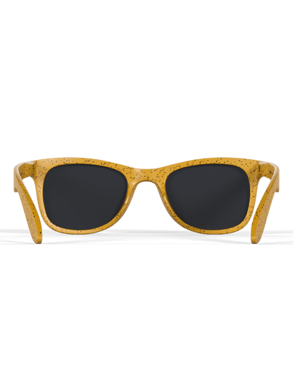 Yellow Square Sport Sunglasses - Polarized UV400 for Men & Women