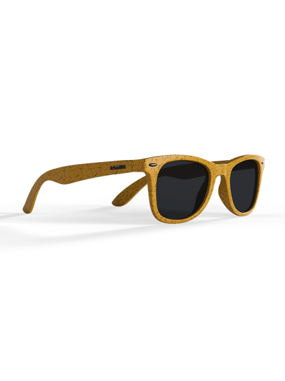 Yellow Square Sport Sunglasses - Polarized UV400 for Men & Women