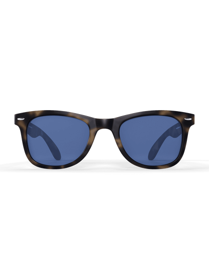 Tortoise Square Sport Sunglasses - Polarized UV400 for Men & Women