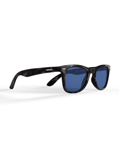 Tortoise Square Sport Sunglasses - Polarized UV400 for Men & Women