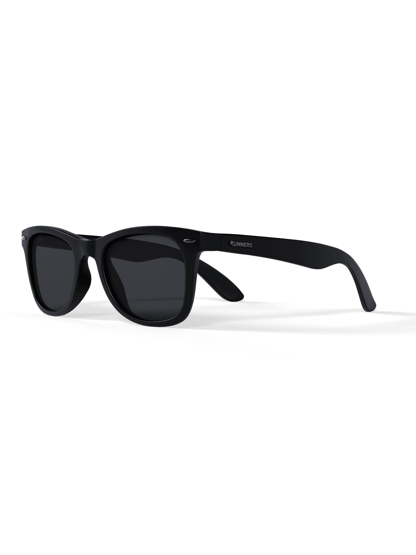 Blackout Square Running Sunglasses - Polarized UV400 for Men & Women